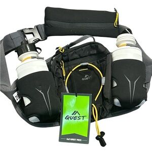 Quest Black Hydration Waist Pack